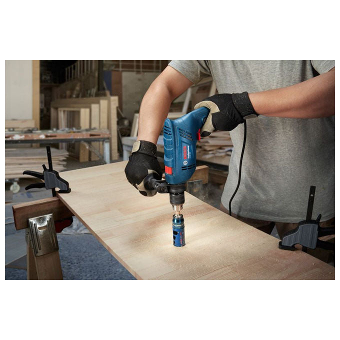 Bosch 06011A0320 GSB 600 Professional Trapano a Percussione 600W Mandrino 13mm 3000 rpm colore Verde