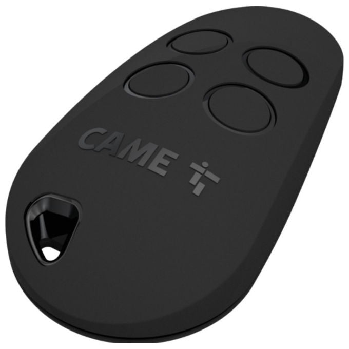 Came 806TS-0310 TOP44FGN Telecomando 4 Canali 433,92 MHz Codice Fisso Autoapprendimento Cancelli e Garage colore Nero