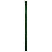 Vigor 69089 Paletto Tondo con Piastra Acciaio Diametro 38 mm Altezza 150 cm Spessore 1,25 mm colore Antracite