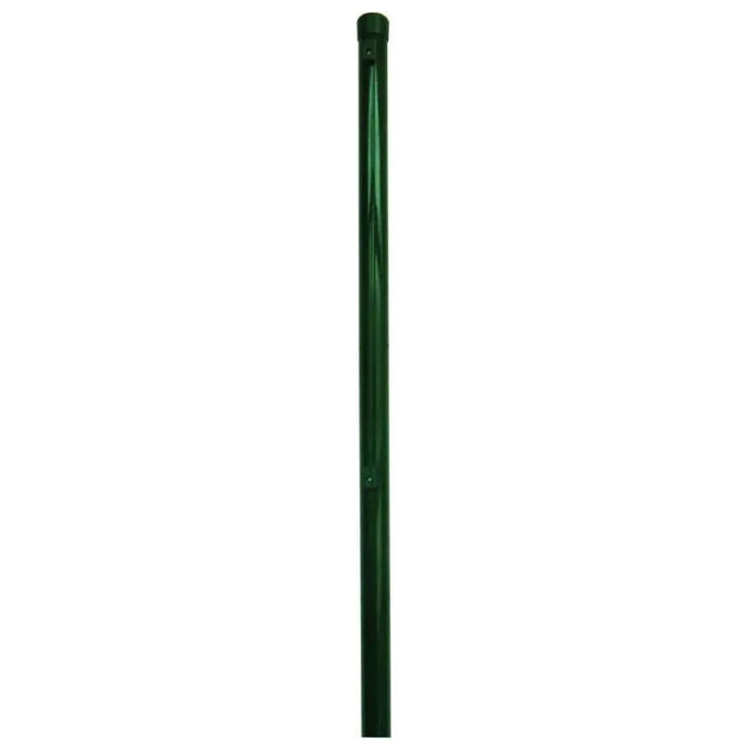 Vigor 69089 Paletto Tondo con Piastra Acciaio Diametro 38 mm Altezza 150 cm Spessore 1,25 mm colore Antracite