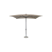 Plastica Adriatica 727129 Base per Ombrellone Tonda Effetto Rattan 46 cm Riempibile Acqua o Sabbia 22 L colore Antracite
