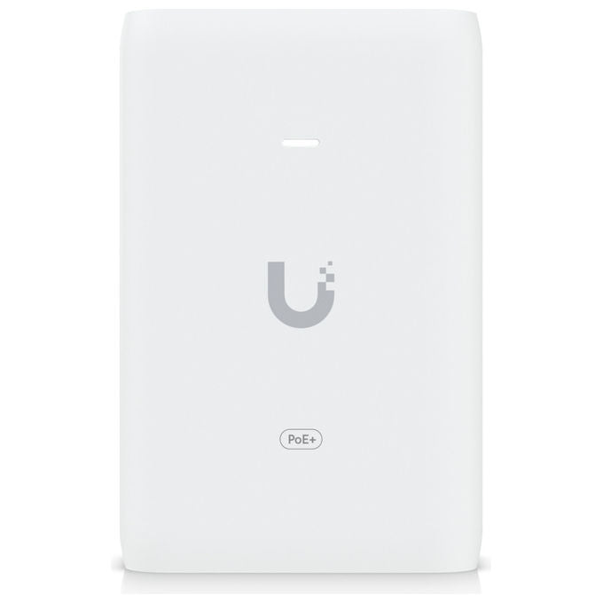 Ubiquiti UACC-POE+-2.5G Iniettore PoE+ 2.5 Gigabit Ethernet 48V 30W Protezione Sovratensione colore Bianco