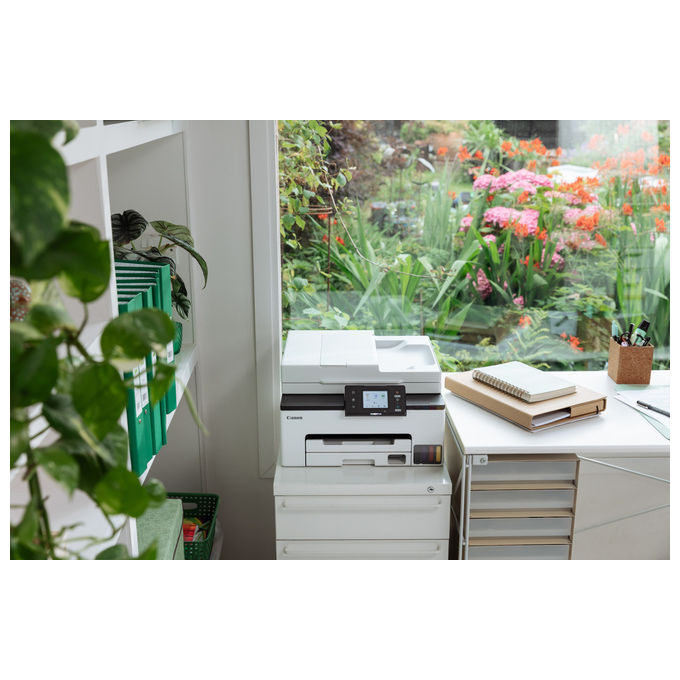 Canon GX2050 MAXIFY Stampante Multifunzione Inkjet A4 Wi-Fi Ethernet Fax Fronte Retro 600x1200 DPI 15 ipm colore Nero Bianco