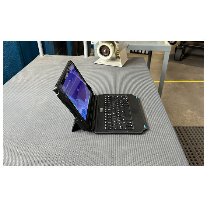 Gamber-Johnson 7160-1872-00 Tastiera per Tablet QWERTY Inglese US Pogo Pin Touchpad Samsung Tab Active Pro Tab Active4 Pro colore Nero
