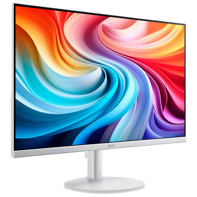 Acer SA243Y P1 SA3 Monitor PC 23.8'' IPS Full HD 1920x1080 144 Hz 4 ms AMD FreeSync Altoparlanti VESA colore Bianco