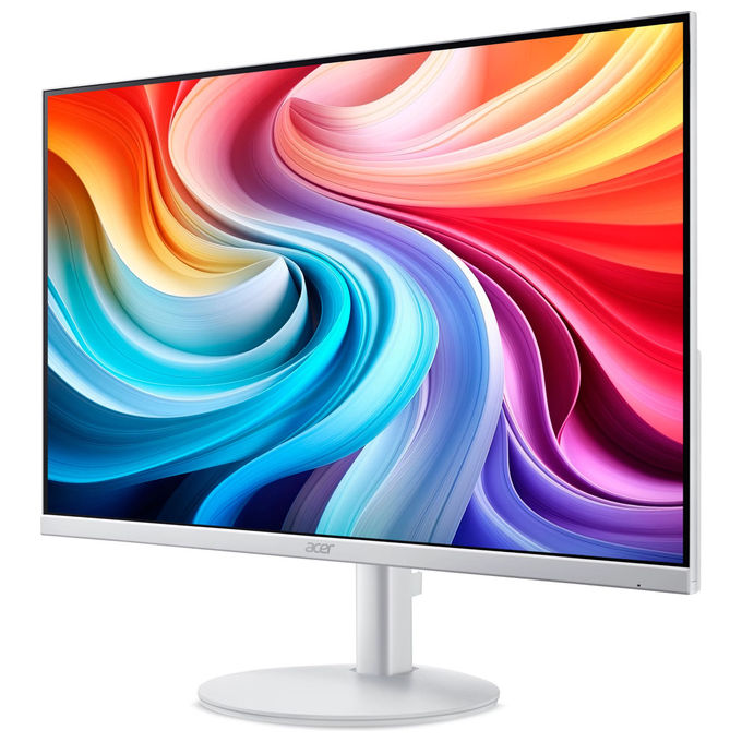 Acer SA243Y P1 SA3 Monitor PC 23.8'' IPS Full HD 1920x1080 144 Hz 4 ms AMD FreeSync Altoparlanti VESA colore Bianco