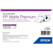 Epson 7113701 PP Matte Label Premium Etichetta Fustellata Rotolo Ink-jet 105x152 mm 185 pz Adesivo Permanente colore Bianco