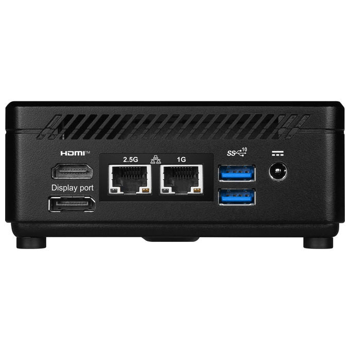MSI CUBI 5 1M-440BEU Mini PC Barebone Intel Core 3 100U Wi-Fi 6E Bluetooth 5.3 RAM max 64 GB colore Nero