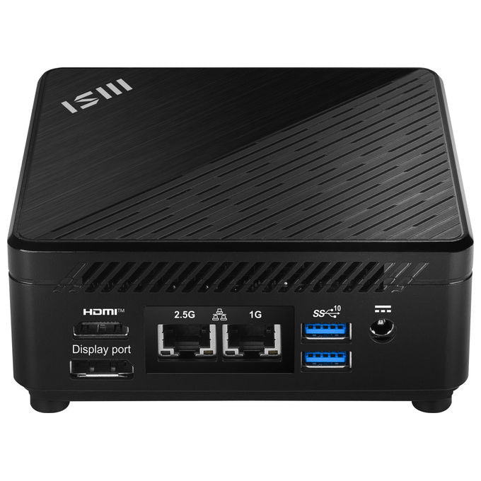 MSI CUBI 5 1M-440BEU Mini PC Barebone Intel Core 3 100U Wi-Fi 6E Bluetooth 5.3 RAM max 64 GB colore Nero