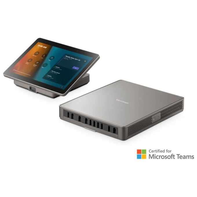 ViewSonic TRS10 TeamJoin Sistema Conferenza Microsoft Teams Rooms Touch 10'' Intel Core i3 12a Gen 8GB RAM 128GB SSD colore Nero Grigio
