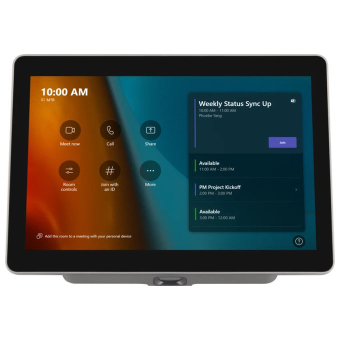 ViewSonic TRS10 TeamJoin Sistema Conferenza Microsoft Teams Rooms Touch 10'' Intel Core i3 12a Gen 8GB RAM 128GB SSD colore Nero Grigio