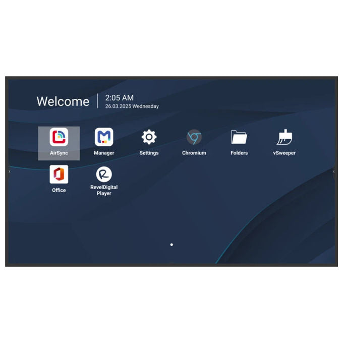 ViewSonic CDE7531-1C Display Segnaletica Digitale 75'' 4K Ultra HD Android 14 Wi-Fi 500 cd-m² 24-7 colore Nero