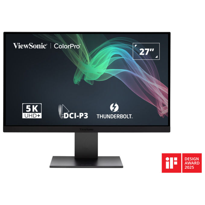 ViewSonic VP2788-5K Monitor PC 27'' 5K Ultra HD IPS LED 500 cd-m² HDR400 Thunderbolt 4 Hub USB colore Nero