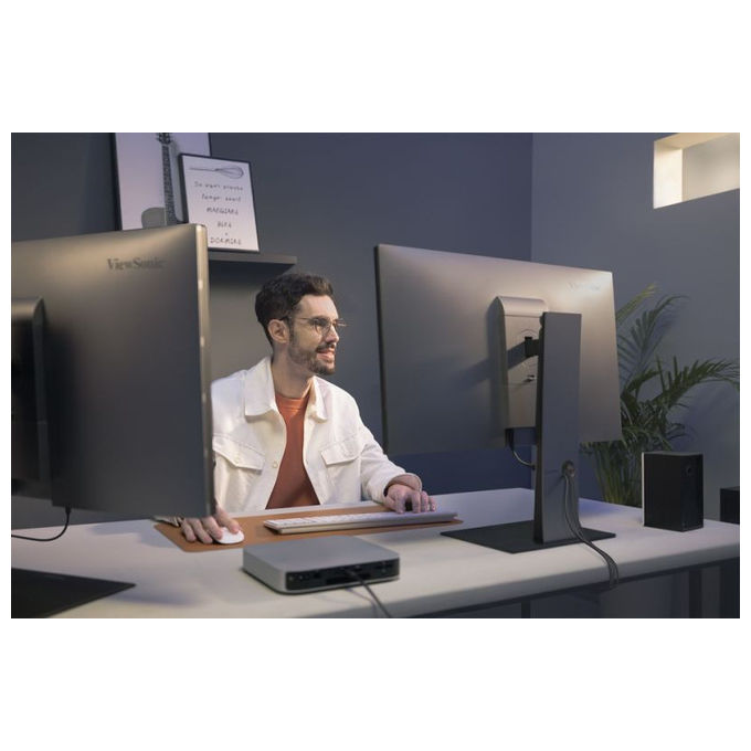 ViewSonic VP2788-5K Monitor PC 27'' 5K Ultra HD IPS LED 500 cd-m² HDR400 Thunderbolt 4 Hub USB colore Nero
