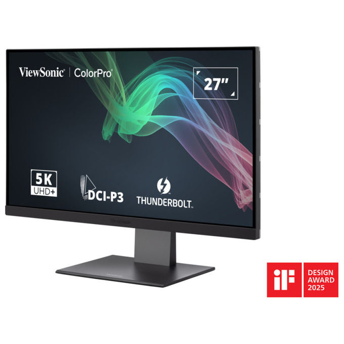 ViewSonic VP2788-5K Monitor PC 27'' 5K Ultra HD IPS LED 500 cd-m² HDR400 Thunderbolt 4 Hub USB colore Nero