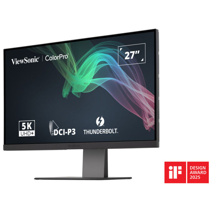 ViewSonic VP2788-5K Monitor PC 27'' 5K Ultra HD IPS LED 500 cd-m² HDR400 Thunderbolt 4 Hub USB colore Nero