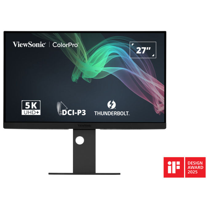 ViewSonic VP2788-5K Monitor PC 27'' 5K Ultra HD IPS LED 500 cd-m² HDR400 Thunderbolt 4 Hub USB colore Nero