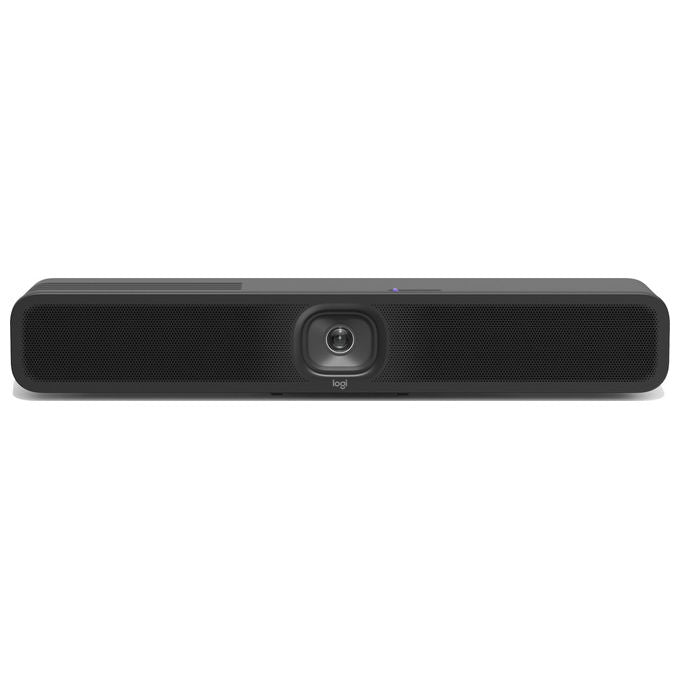 Logitech 960-001681 MeetUp 2 Webcam per Videoconferenza 4K UHD PTZ Digitale Array 6 Microfoni colore Grafite