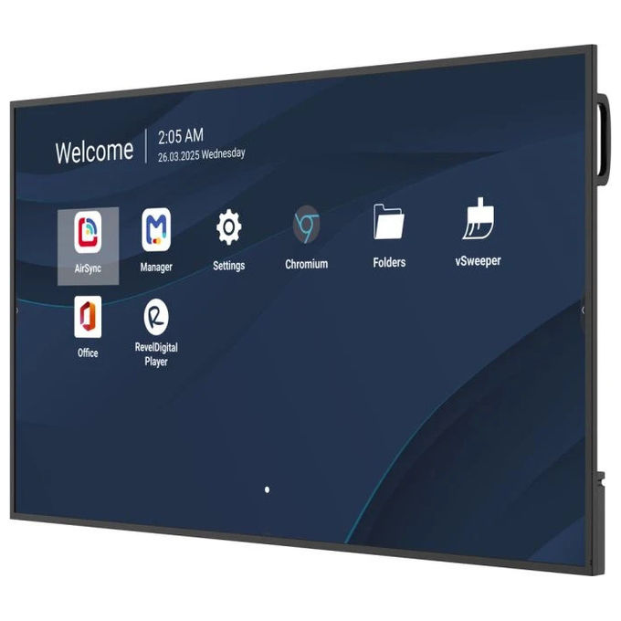 ViewSonic CDE6514-2C Display Segnaletica Digitale 65'' 4K Ultra HD LCD Android 14 500 cd-m² 24-7 Wi-Fi colore Nero