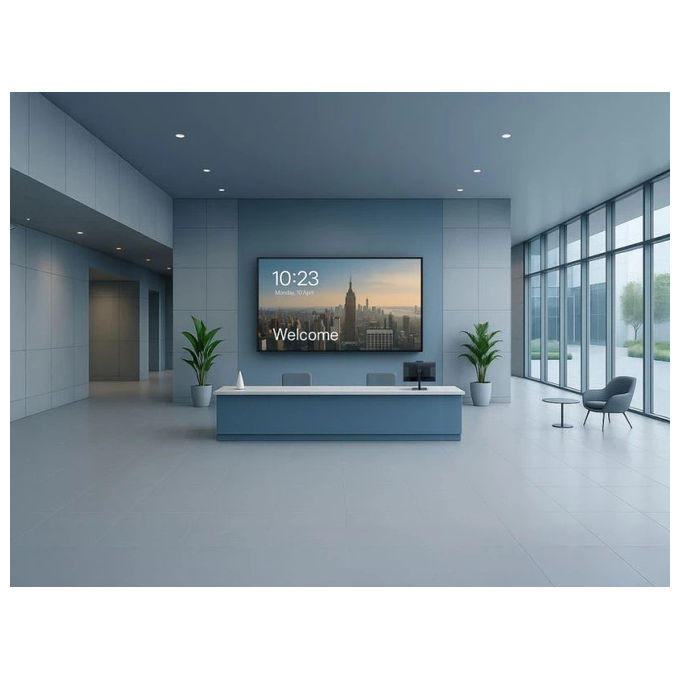 ViewSonic CDE6514-2C Display Segnaletica Digitale 65'' 4K Ultra HD LCD Android 14 500 cd-m² 24-7 Wi-Fi colore Nero