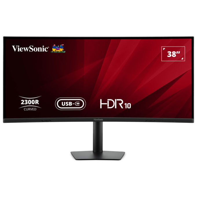 ViewSonic VA3820C Monitor PC 38'' IPS Curvo Wide Quad HD+ 3840x1600 75Hz HDR10 Altoparlanti Hub USB colore Nero