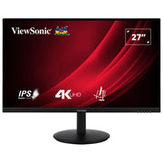 ViewSonic VG2708-4K Monitor PC 27'' 4K Ultra HD IPS LED 3840x2160 HDR10+ 60Hz colore Nero
