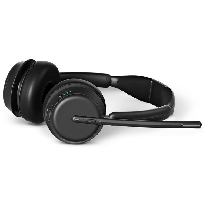 Epos IMPACT 1060T Cuffie Binaurali Wireless Bluetooth per Ufficio Microfono a Braccetto Certificazione Microsoft Teams colore Nero