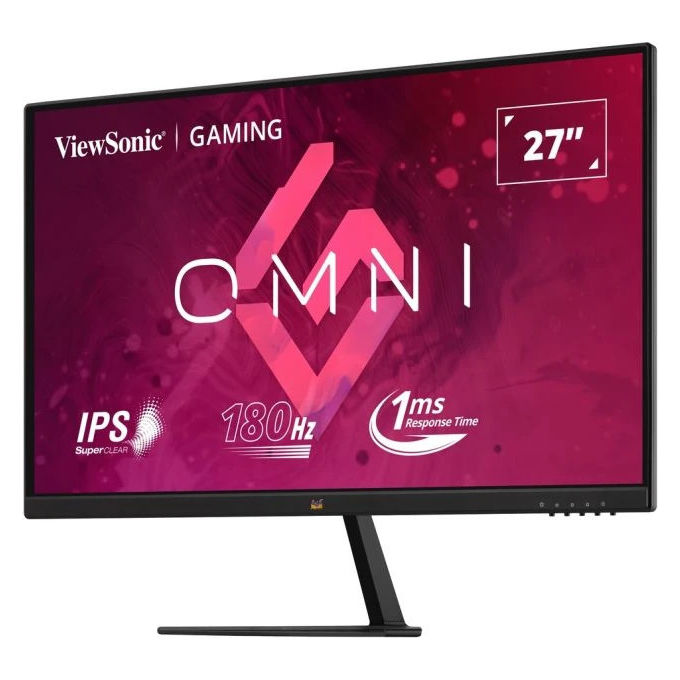ViewSonic VX2779-HD-PRO OMNI Monitor Gaming 27'' Full HD IPS 180Hz 1ms AMD FreeSync HDR10 colore Nero