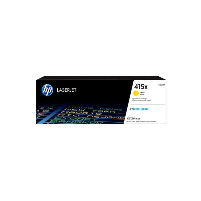 GandG W2032X Toner Compatibile HP 415X Alta Capacita' 6000 pagine LaserJet Pro M454 MFP M479 colore Giallo