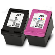 GandG 1R305XXG-K Cartuccia Inkjet Rigenerata Alta Resa 650 pagine 18 ml Compatibile HP 305XXL colore Nero