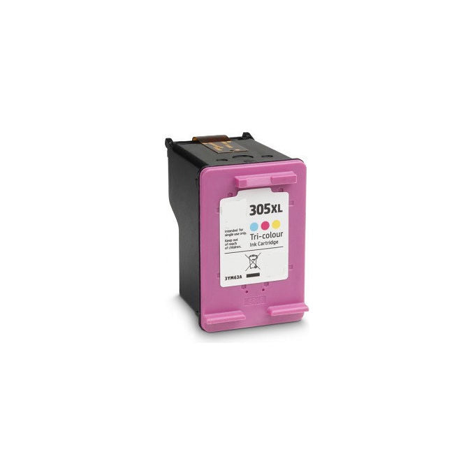 GandG 1R305XXG-C Cartuccia Inchiostro Rigenerata HP 305XXL Multipack 3 Colori 18 ml 450 pagine colore Ciano Magenta Giallo