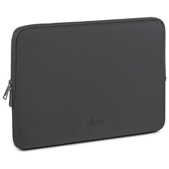 Rivacase 8115 Clark Custodia a Tasca MacBook Air 15.3'' Poliestere RPET Resistente all'Acqua colore Nero