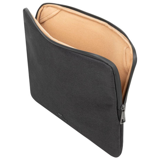 Rivacase 8115 Clark Custodia a Tasca MacBook Air 15.3'' Poliestere RPET Resistente all'Acqua colore Nero