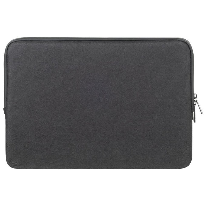 Rivacase 8115 Clark Custodia a Tasca MacBook Air 15.3'' Poliestere RPET Resistente all'Acqua colore Nero