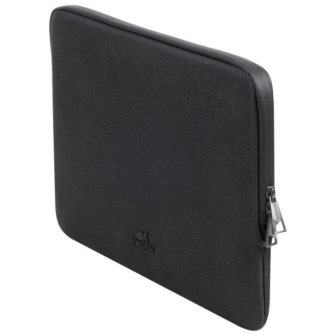 Rivacase 8115 Clark Custodia a Tasca MacBook Air 15.3'' Poliestere RPET Resistente all'Acqua colore Nero