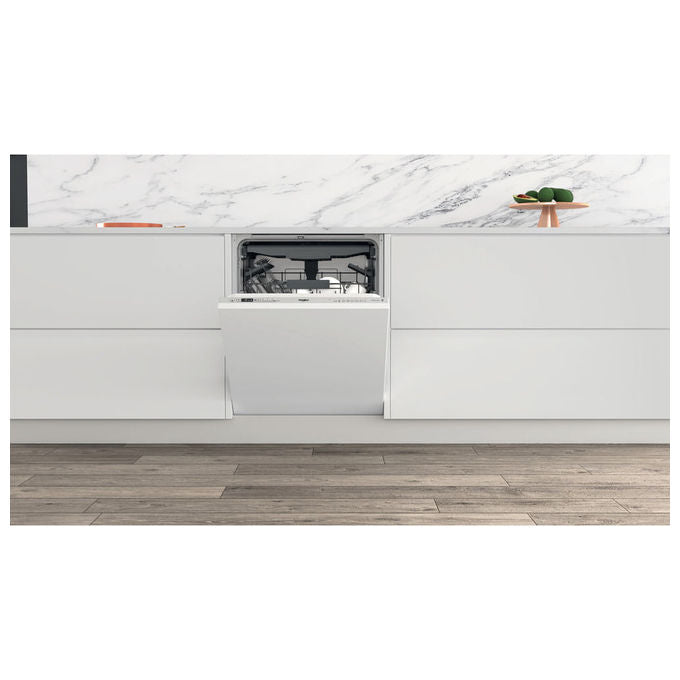 Whirlpool W0I D734L S Lavastoviglie da Incasso 14 coperti Classe D 44 dB 10 programmi NaturalDry (82x60x55 cm) colore Argento