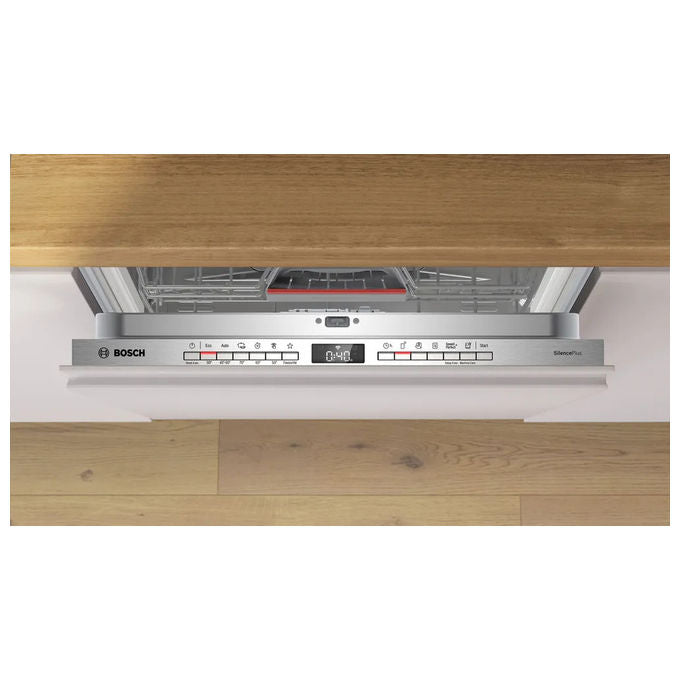 Bosch SMV4EMX71S Serie 4 Lavastoviglie Incasso a Scomparsa Totale 14 coperti Classe B 42 dB Wi-Fi Home Connect (81.5x59.8x55 cm) colore Bianco