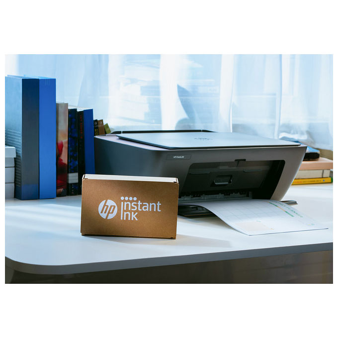 HP A24HWB DeskJet 2921 Stampante Multifunzione Inkjet All-in-One Stampa Copia Scansione Wi-Fi 4800x1200 DPI colore Grigio