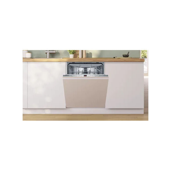 Bosch SME26EX00E Serie 2 Lavastoviglie da Incasso a Scomparsa Totale 13 coperti Classe E 46 dB AquaStop Cerniere Sliding (81.5x60x55 cm) colore Bianco