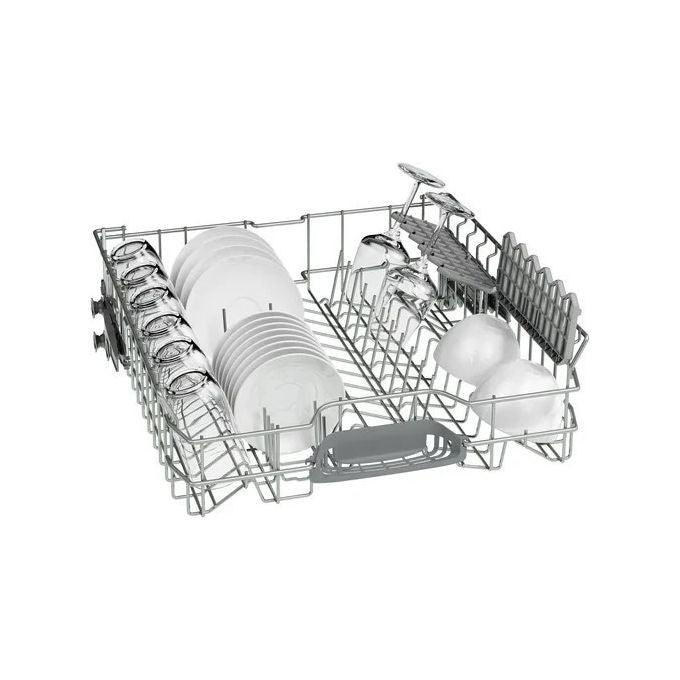 Bosch SME26EX00E Serie 2 Lavastoviglie da Incasso a Scomparsa Totale 13 coperti Classe E 46 dB AquaStop Cerniere Sliding (81.5x60x55 cm) colore Bianco