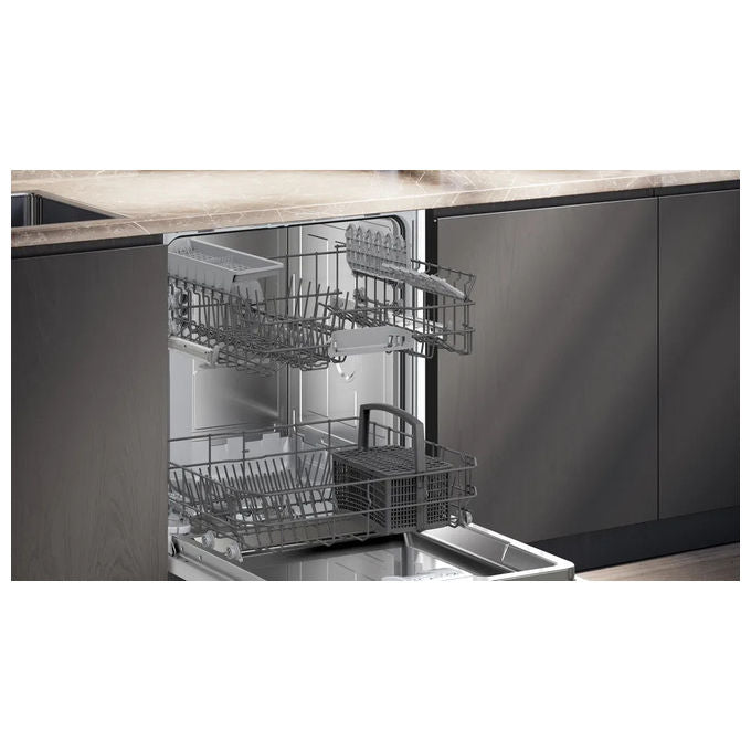 Siemens SN73HX16TE iQ300 Lavastoviglie a Scomparsa Totale 13 coperti Classe D 46 dB Home Connect (81.5x60x55 cm) colore Nero Acciaio inox