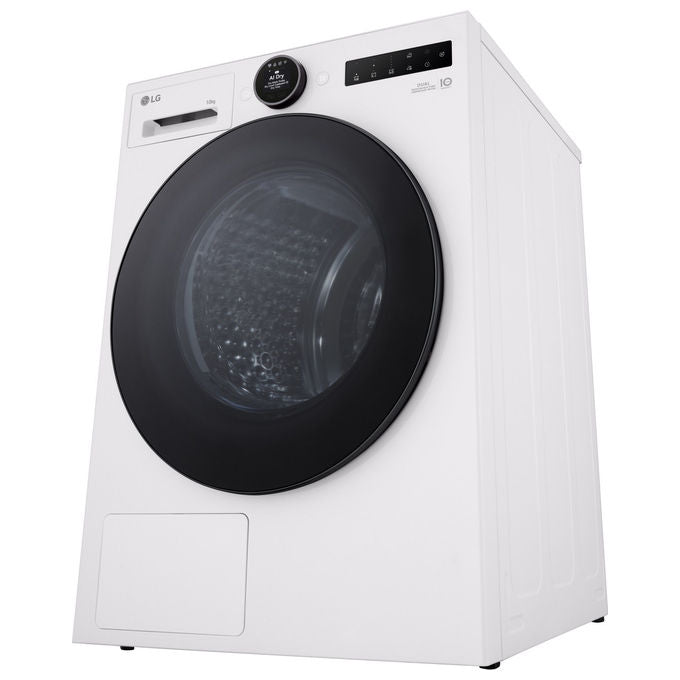LG RHX7010TWB Serie X7 Asciugatrice Pompa di Calore 10 Kg Classe C Motore Direct Drive AI Dry Wi-Fi (85x60x66 cm) colore Bianco