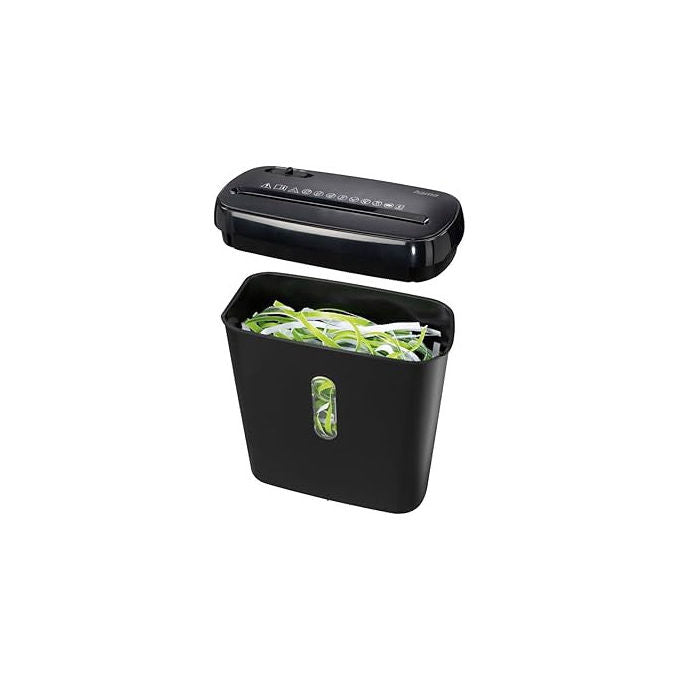 Hama 00050581 Classic S61 Distruggidocumenti Taglio a Strisce 6 Fogli A4 Cestino 8L 180W 72dB Livello P-2 colore Nero