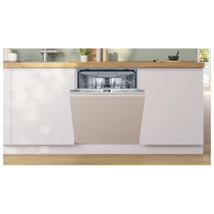 Bosch SMH4EVX08E Serie 4 Lavastoviglie da Incasso 14 coperti Classe B 44 dB AquaStop Home Connect (81.5x60x55 cm) colore Acciaio Inox