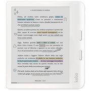 Kobo N428-KU-WH-K-CK Libra Colour eReader 7'' E Ink Kaleido 3 32 GB Wi-Fi Bluetooth IPX8 colore Bianco