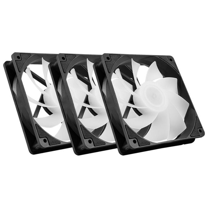 MSI MAG F120 ARGB-3RB MAG F120 Ventola Case 120mm ARGB 1300 rpm 26,9 dB Cuscinetto Idraulico 3 pezzi colore Nero