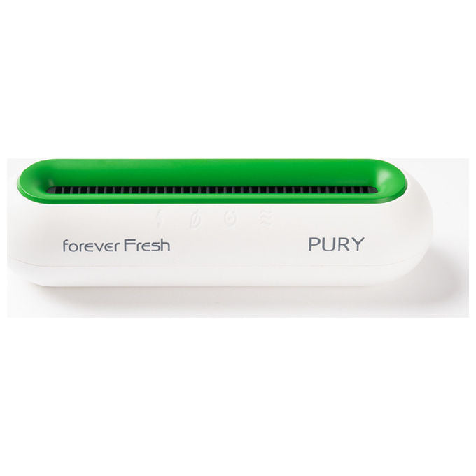 Macom 885 Enjoy and Relax Purificatore Frigorifero Ozono 50 mg-h 3 Livelli Ricaricabile autonomia 45 giorni colore Verde Bianco