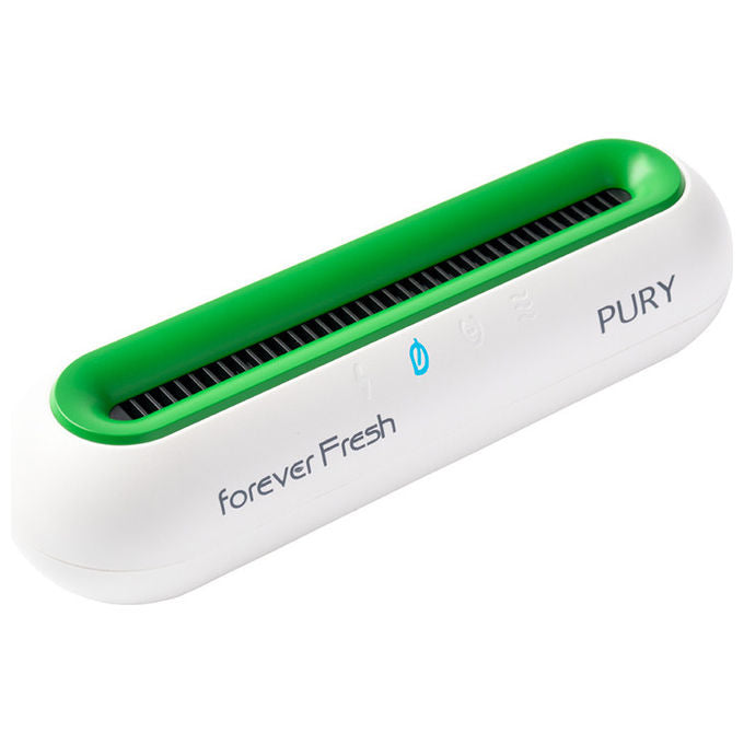 Macom 885 Enjoy and Relax Purificatore Frigorifero Ozono 50 mg-h 3 Livelli Ricaricabile autonomia 45 giorni colore Verde Bianco