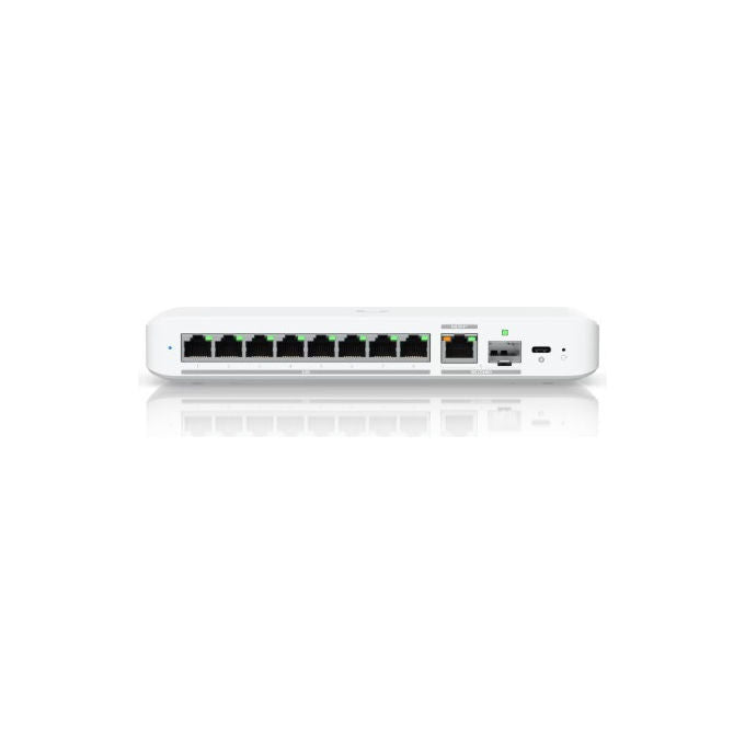 Ubiquiti USW-FLEX-2.5G-8 UniFi Flex Switch Gestito L2 8 Porte 2.5GbE Uplink 10G RJ45 SFP+ colore Bianco