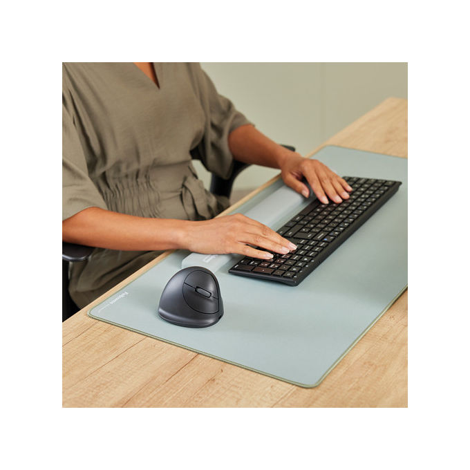 Fellowes 100143584 Breyta Plus+ Mouse Verticale Ergonomico Mancino Bluetooth USB Type-C Ottico 2400 DPI colore Nero